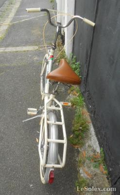 Velo ancien solex adulte pliant 1973