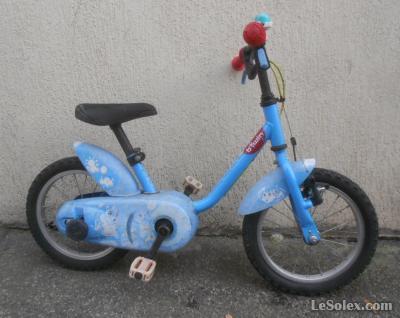 Velo enfant decathlon bitwin roues de 14 pouces